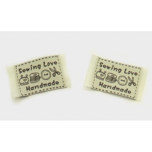 ΤΑΜΠΕΛΑΚΙ ΚΕΝΤΗΜΕΝΟ SEWING LOVE 4x3cm 0501239