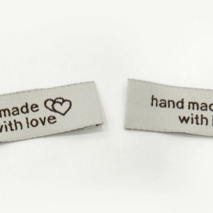 HAND MADE WITH LOVE 52x15mm 0501241