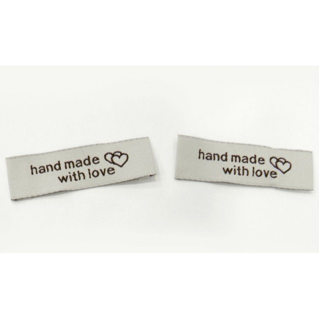 HAND MADE WITH LOVE 52x15mm 0501241