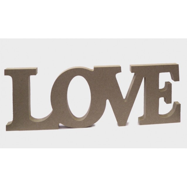 ΞΥΛΙΝΟ LOVE MDF 31x11cm 0519381